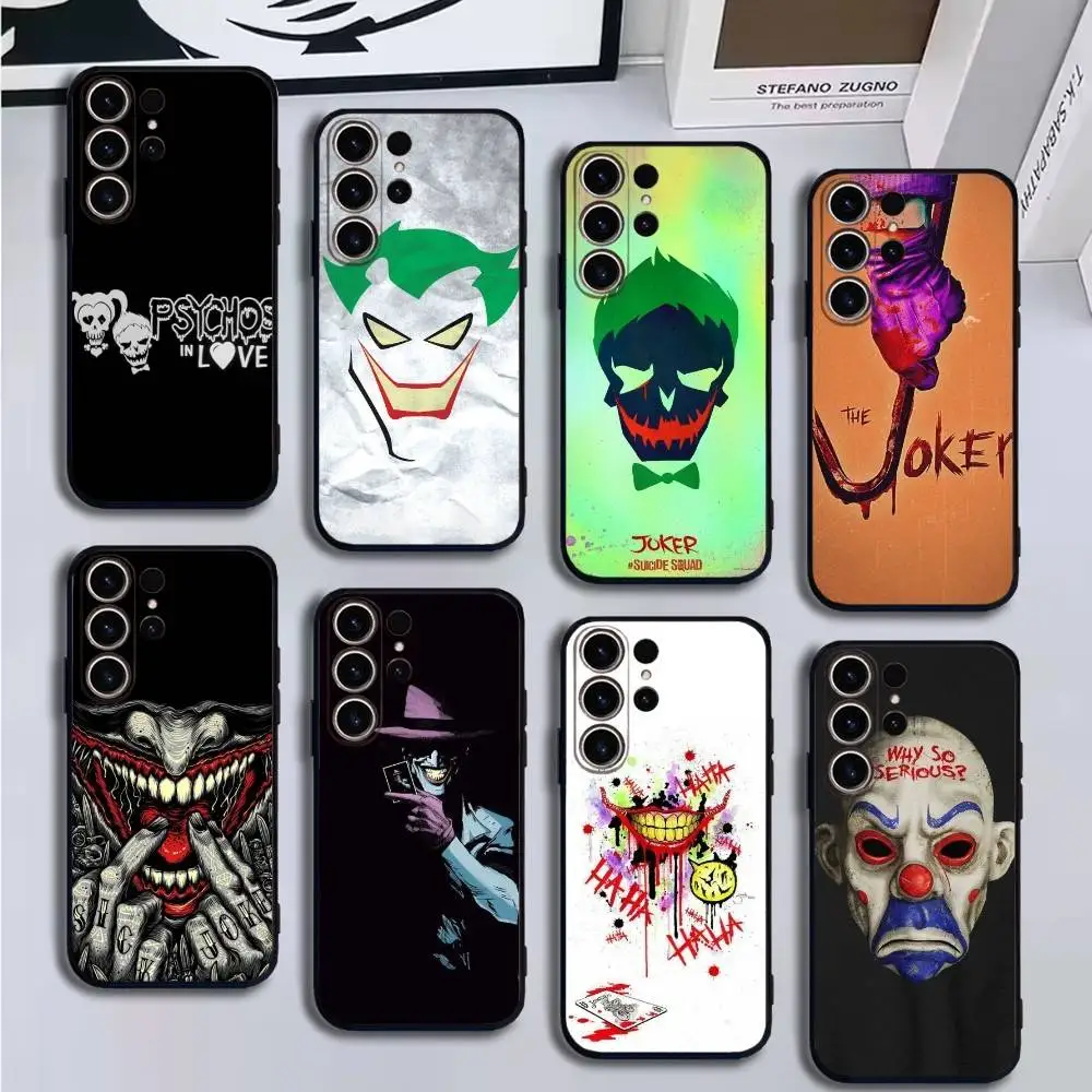 j-joker Phone Case For SamsungS25,24,21,22,23,30,Ultra,20,Plus,Fe,Lite,Note,10,9,5G Black Cover 
j-joker Phone Case For SamsungS25,24,21,22,23,30,Ultra,20,Plus,Fe,Lite,Note,10,9,5G Black Cover