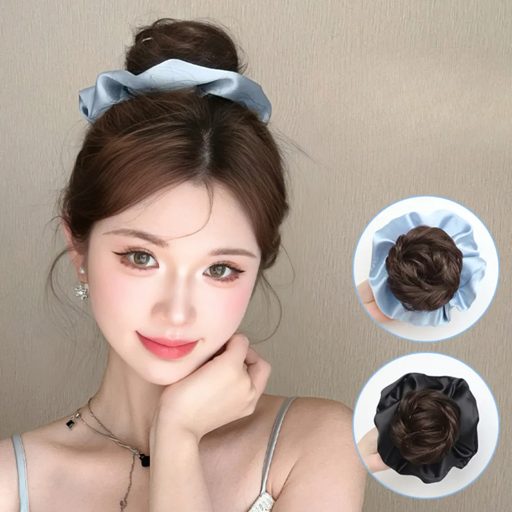 Lazy Flower Bud Head Synthetic Chignon Wig Sweet Large Intestine Hair Ring Grab Cilp Temperamental Ball Head Hair Bag
Lazy Flower Bud Head Synthetic Chignon Wig Sweet Large Intestine Hair Ring Grab Cilp Temperamental Ball Head Hair Bag