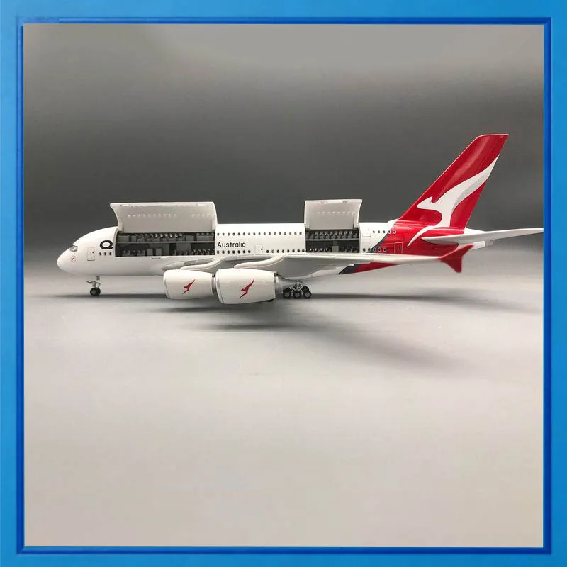 46cm Australia A380 Aircraft Model Double Doors Simulated Airplane Model With Led Lights & Wheels Static Aviation Model Deskto
46cm Australia A380 Aircraft Model Double Doors Simulated Airplane Model With Led Lights & Wheels Static Aviation Model Deskto