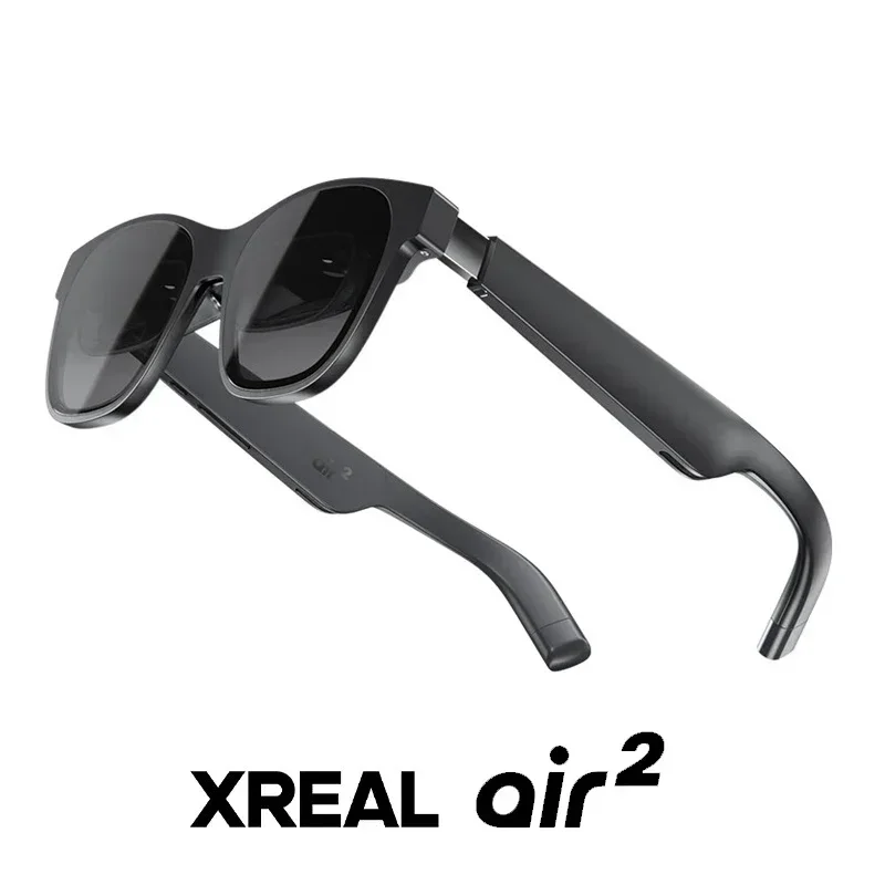 XREAL Air 2 Smart AR Glasses, Nreal Air2, Up to 330" Wearable Display with All-day Comfort 72g 120Hz 1080P Virtual Smart Glasses
XREAL Air 2 Smart AR Glasses, Nreal Air2, Up to 330" Wearable Display with All-day Comfort 72g 120Hz 1080P Virtual Smart Glasses