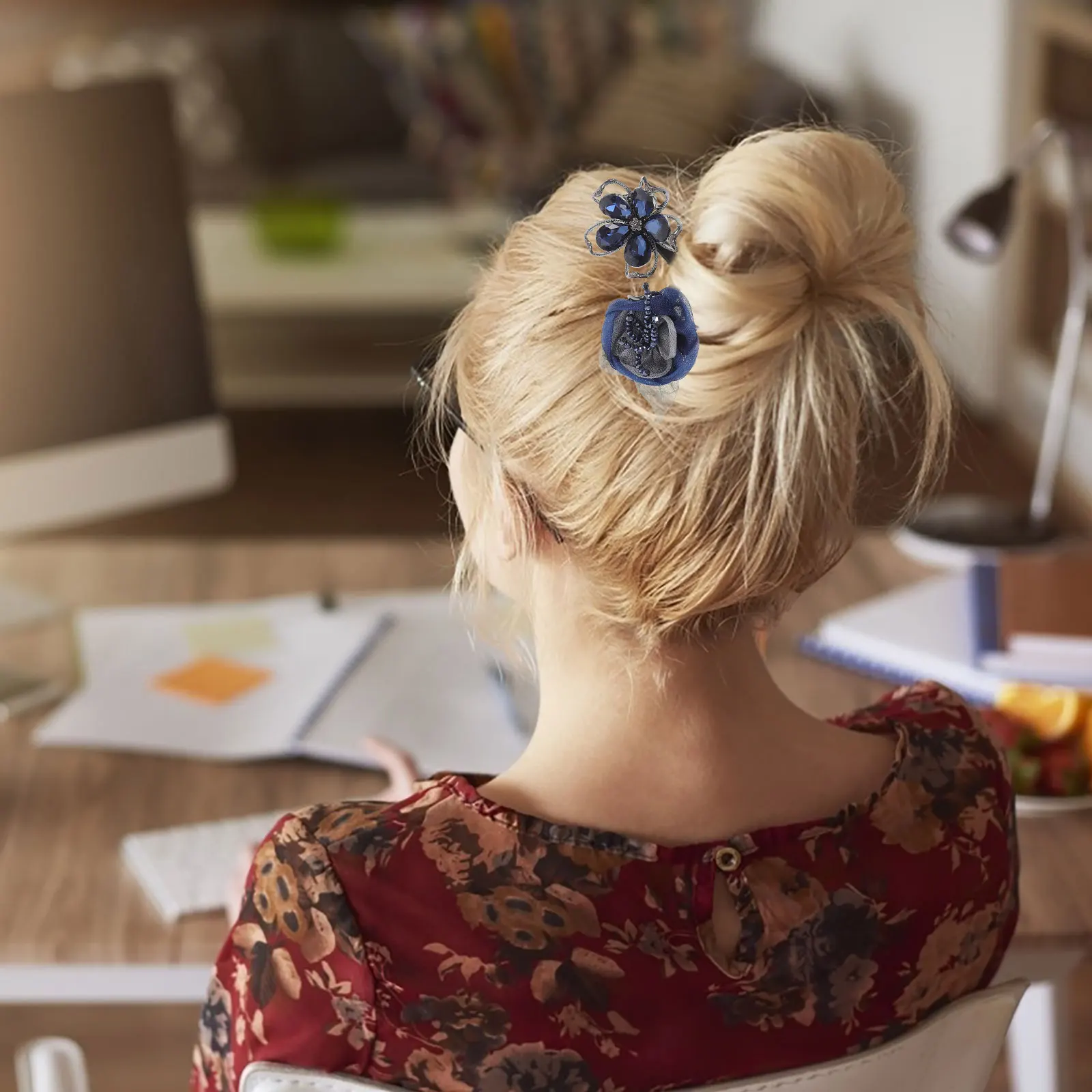 2pcs French Clips Hairpin Bun Maker For Thick Fine Hair Large Metal Hair Clip Styling Accessories Wedding
2pcs French Clips Hairpin Bun Maker For Thick Fine Hair Large Metal Hair Clip Styling Accessories Wedding