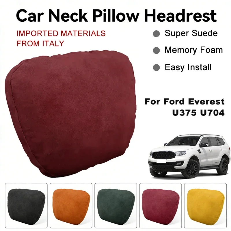 Italy Suede Car Neck Rest Pillow For Ford Everest U375 U704 Seat Head Neck Support Cushion Auto Interior Accessories
Italy Suede Car Neck Rest Pillow For Ford Everest U375 U704 Seat Head Neck Support Cushion Auto Interior Accessories