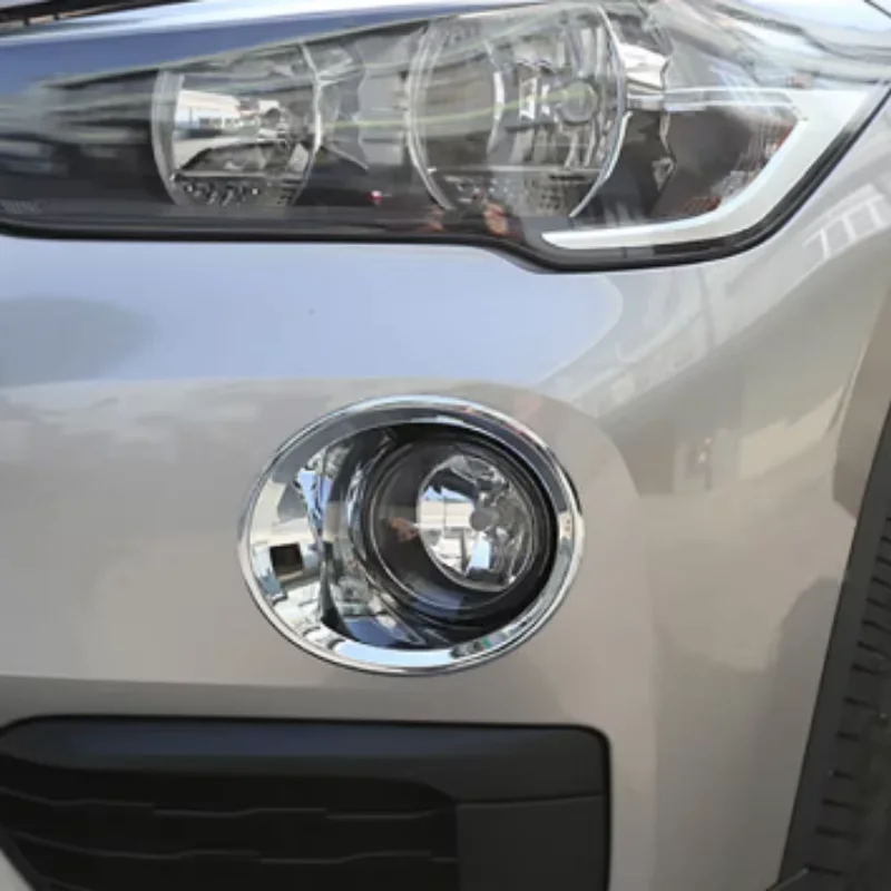 ABS chrome front fog lamp shade frame Automotive styling accessories BMW X1 2016-2022
ABS chrome front fog lamp shade frame Automotive styling accessories BMW X1 2016-2022
