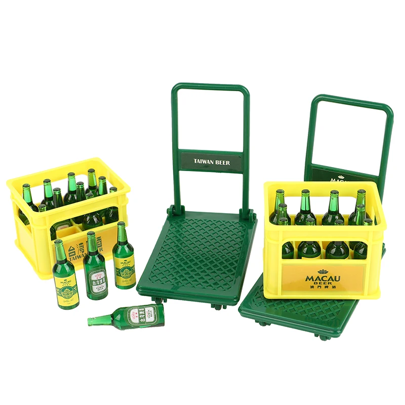 1 set Dollhouse Simulation Beer Trolley Toys Dolls House Miniature Beer Model Dollhouse Drinks Decoration Accessories
1 set Dollhouse Simulation Beer Trolley Toys Dolls House Miniature Beer Model Dollhouse Drinks Decoration Accessories