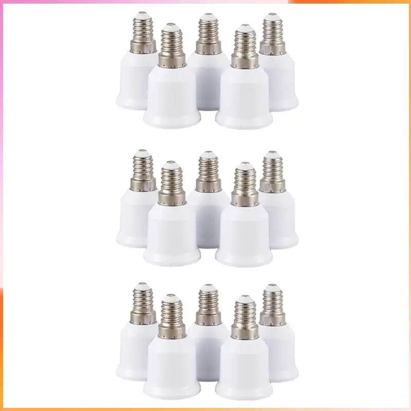 A93Z 15 Pcs E14, E27 Adapter Base Screw LED Light Bulb Bulb Socket Converter, White
A93Z 15 Pcs E14, E27 Adapter Base Screw LED Light Bulb Bulb Socket Converter, White