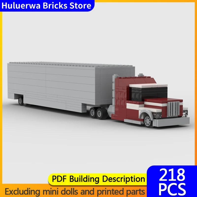 Модель городской автомобиль MOC, строительные кирпичи, сверхмощный трактор, прицеп, модульная технология, детские праздничные подарки, сборные игрушки, костюм
Модель городской автомобиль MOC, строительные кирпичи, сверхмощный трактор, прицеп, модульная технология, детские праздничные подарки, сборные игрушки, костюм