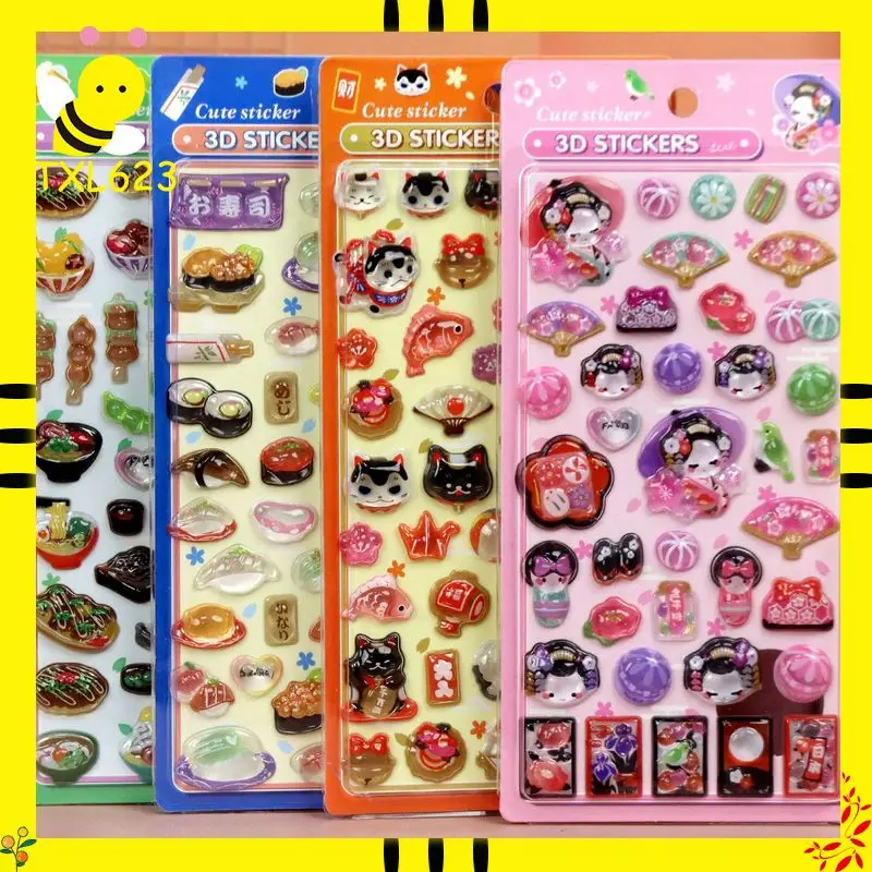 3D Crystal Drop Stickers Cute Lucky Cat Sushi Rabbit DIY Phone Case Decoration
3D Crystal Drop Stickers Cute Lucky Cat Sushi Rabbit DIY Phone Case Decoration