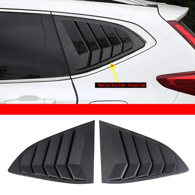 Rear Side Window Shutter Car Window Louver Cover Rear Window Air Vent Shutter Car Supplies For Honda CR-V CRV Breeze 2017-2021
Rear Side Window Shutter Car Window Louver Cover Rear Window Air Vent Shutter Car Supplies For Honda CR-V CRV Breeze 2017-2021
