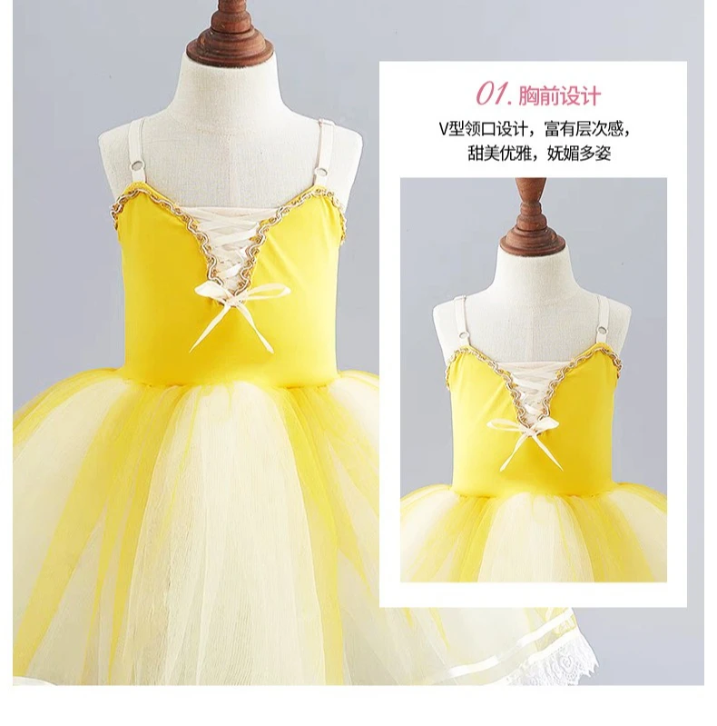 Girls Ballet Skirt Summer Girl Dress Tutu Vestidos Casual Dance Costumes Dresses Baby Clothing Outfits Ballet Leotards Kids
Girls Ballet Skirt Summer Girl Dress Tutu Vestidos Casual Dance Costumes Dresses Baby Clothing Outfits Ballet Leotards Kids