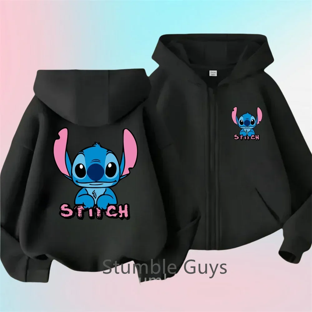 Stitch Cute New Stitch Zip Hoodie Kids Clothing Fall Kawaii Disney Girls Clothing Baby Boys Casual Top 2024 New Kawaii
Stitch Cute New Stitch Zip Hoodie Kids Clothing Fall Kawaii Disney Girls Clothing Baby Boys Casual Top 2024 New Kawaii