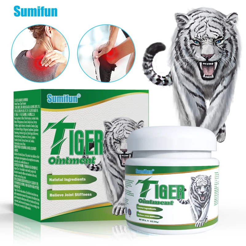 20g Sumifun White Tiger Ointment Pain Relief Joint Arthritis Knee Back Shoulder Lumbar Neck Analgesic Cream Health Care Product
20g Sumifun White Tiger Ointment Pain Relief Joint Arthritis Knee Back Shoulder Lumbar Neck Analgesic Cream Health Care Product