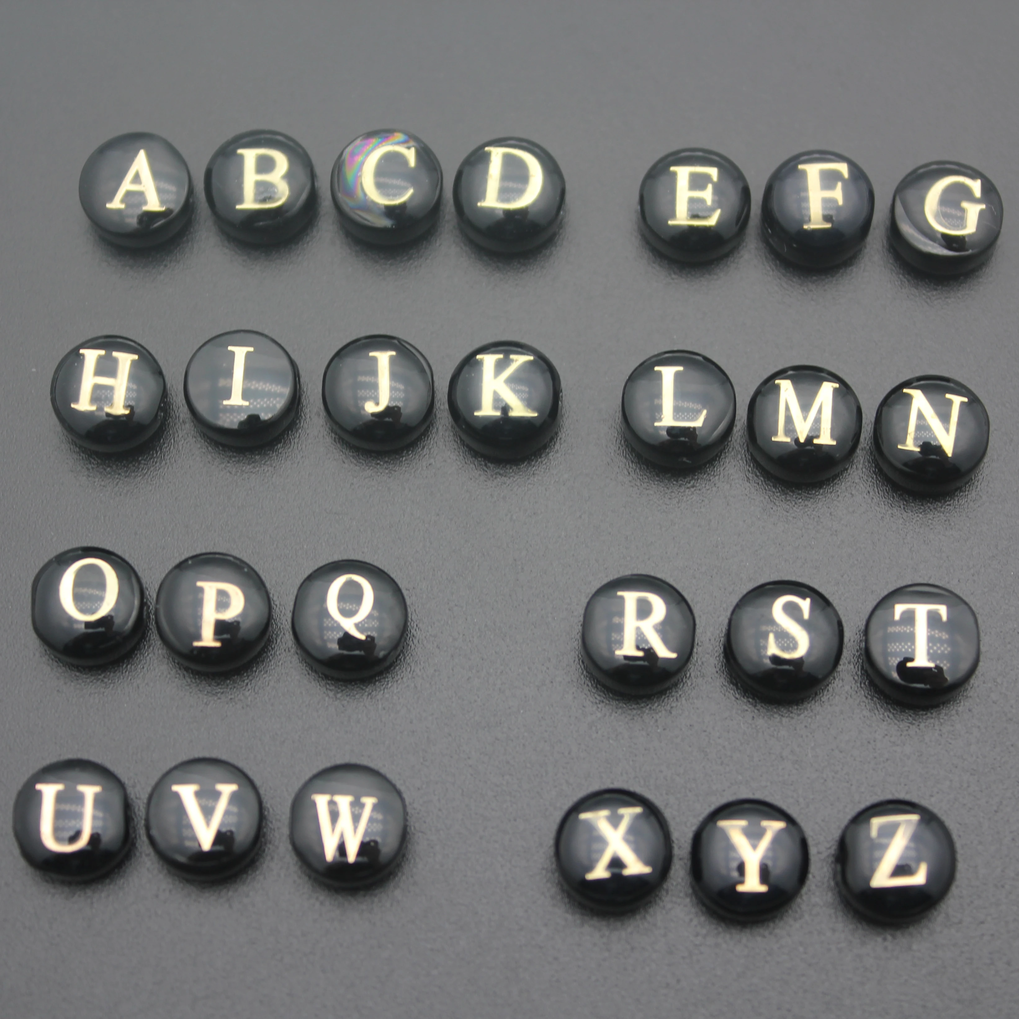 8mm Natural Mother Of Pearl Shell Beads Black Grain Letter Charms For Jewelry Making DIY Necklace Earring Handmade Accessories
8mm Natural Mother Of Pearl Shell Beads Black Grain Letter Charms For Jewelry Making DIY Necklace Earring Handmade Accessories