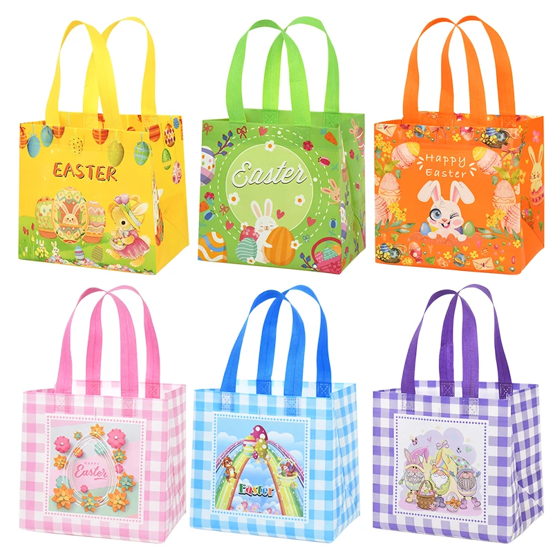 4Pcs/Lot Nonwoven Easter Gift Bags Cute Rabbit Egg Cookies Candy Gift Packaging Bags Happy Easter Party Decor Kids Favors Gifts
4Pcs/Lot Nonwoven Easter Gift Bags Cute Rabbit Egg Cookies Candy Gift Packaging Bags Happy Easter Party Decor Kids Favors Gifts