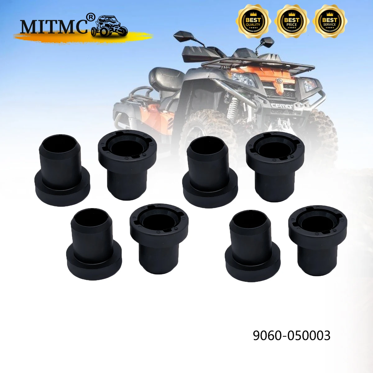 Pack of 8 PCS SHORT BUSH,SUSPENSION ARM For CF 500/600/800/1000 QUAD GO KART 9060-050003
Pack of 8 PCS SHORT BUSH,SUSPENSION ARM For CF 500/600/800/1000 QUAD GO KART 9060-050003