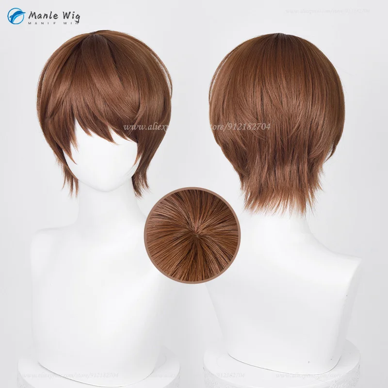 Anime Yagami Light Cosplay Wig 30cm Dark Brown Short Wigs Heat Resistant Synthetic Hair Halloween + Wig Cap
Anime Yagami Light Cosplay Wig 30cm Dark Brown Short Wigs Heat Resistant Synthetic Hair Halloween + Wig Cap