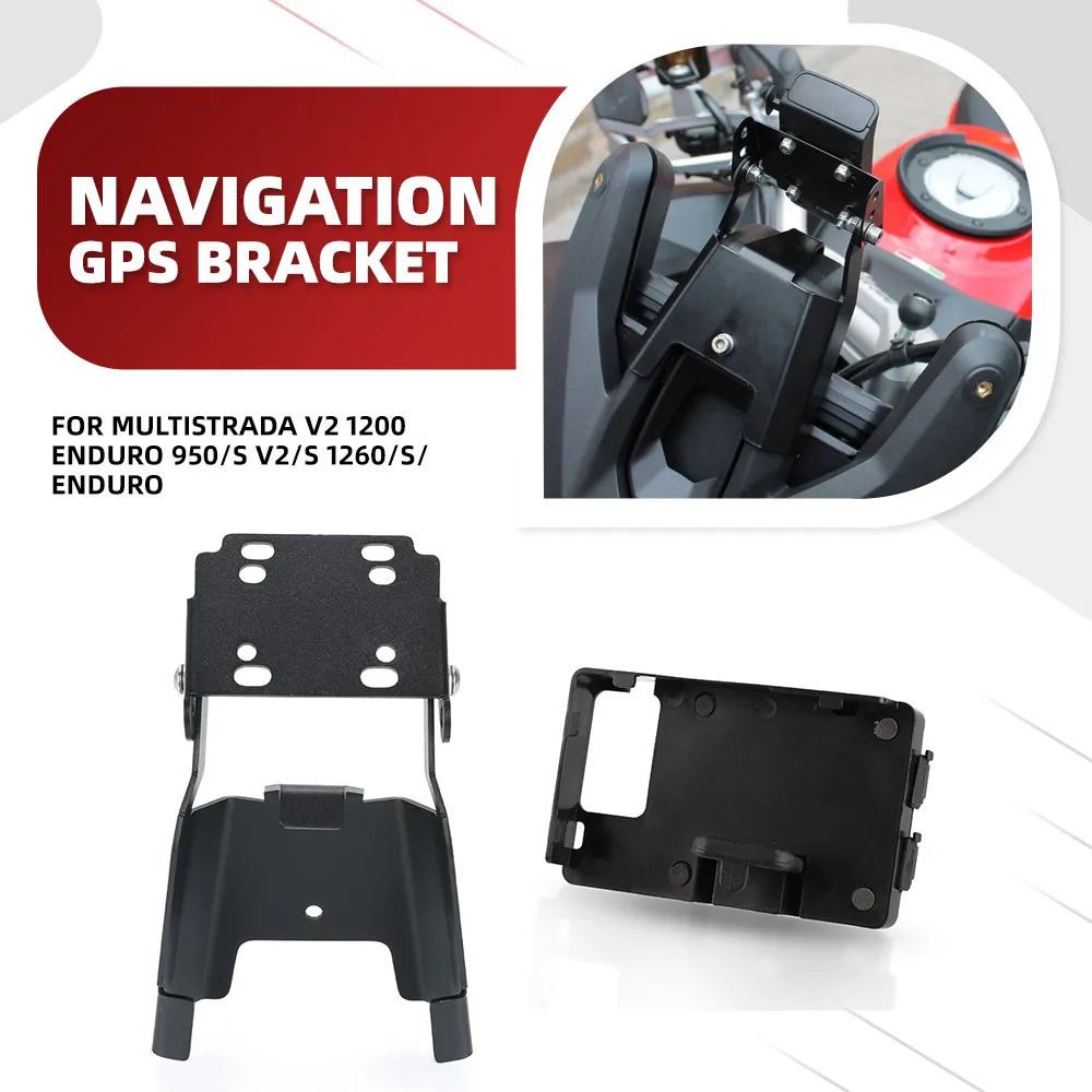 Motorcycle Mobile Phone USB Charging Holder Navigation Bracket For Ducati Multistrada V2 1200 Enduro 950/S V2/S 1260/S/Enduro
Motorcycle Mobile Phone USB Charging Holder Navigation Bracket For Ducati Multistrada V2 1200 Enduro 950/S V2/S 1260/S/Enduro