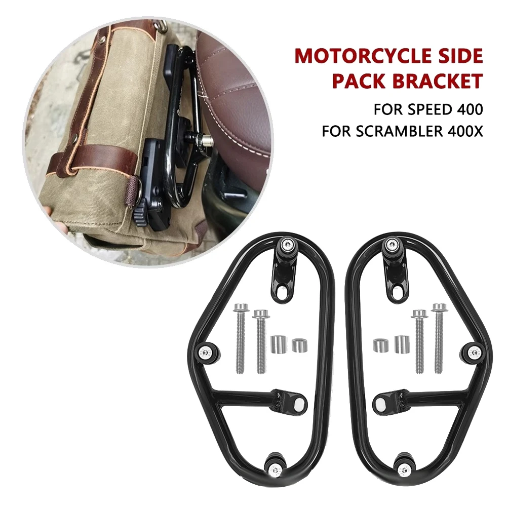 Motorcycle Saddlebag Bag Holder Side Luggage Rack Support Holder for Scrambler 400 X Speed 400 2024-2025 Right
Motorcycle Saddlebag Bag Holder Side Luggage Rack Support Holder for Scrambler 400 X Speed 400 2024-2025 Right