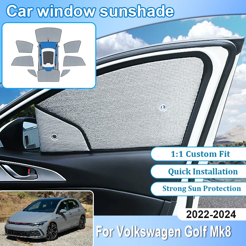For Volkswagen Golf Mk8 Accessories CD1 CG5 2022 2023 2024 Car Full Coverage Sunshades Window Sunscreen Stickers Shade Sun Visor
For Volkswagen Golf Mk8 Accessories CD1 CG5 2022 2023 2024 Car Full Coverage Sunshades Window Sunscreen Stickers Shade Sun Visor