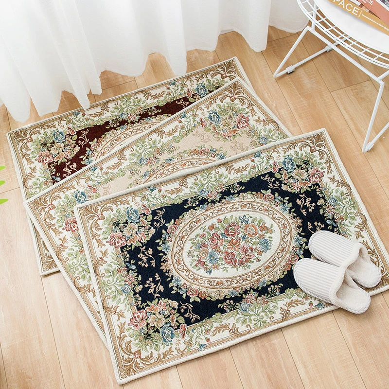 Rustic Pastoral Carpet Kitchen Rug Balcony Window Mat Vintage Europe Floral Rug Carpet For Home Living Room Kids Bedroom Decor
Rustic Pastoral Carpet Kitchen Rug Balcony Window Mat Vintage Europe Floral Rug Carpet For Home Living Room Kids Bedroom Decor