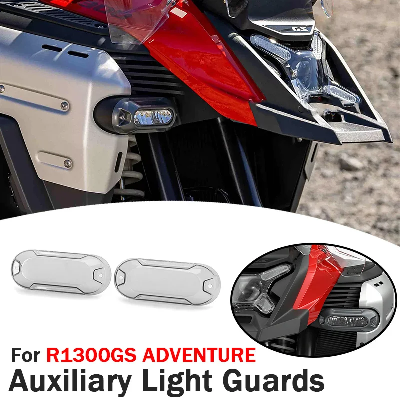 New Motorcycle Auxiliary light Guard For BMW R1300GS Adventure 2024- Fog Lights Protector Lamp Protective Cover Accessiores
New Motorcycle Auxiliary light Guard For BMW R1300GS Adventure 2024- Fog Lights Protector Lamp Protective Cover Accessiores