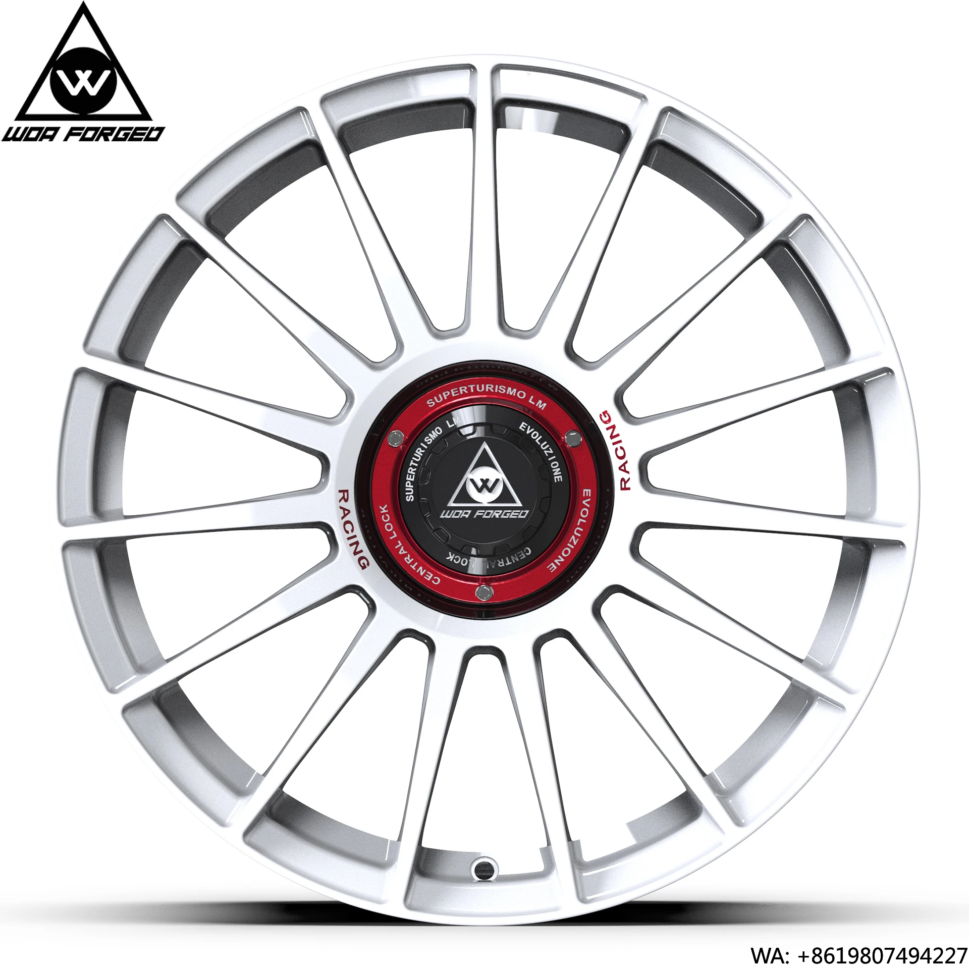 For WOA Forged Aluminum Racing Rim Customized 5*112 5*120 5x114.3 5x115 Lightweight 17-21 Inch Wheel for Passenger Cars Racing
For WOA Forged Aluminum Racing Rim Customized 5*112 5*120 5x114.3 5x115 Lightweight 17-21 Inch Wheel for Passenger Cars Racing