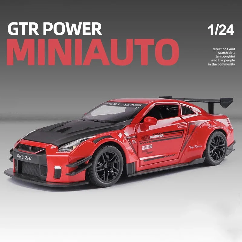 1:24 NISSAN Skyline Are GTR R35 Wide Body Race Alloy Car Model Diecasts Vehicles Refit Racing Toy Cars Kid Toys Children Boy Toy
1:24 NISSAN Skyline Are GTR R35 Wide Body Race Alloy Car Model Diecasts Vehicles Refit Racing Toy Cars Kid Toys Children Boy Toy