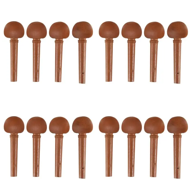 16Pcs 4/4 Size Violin Fiddle Tuning Peg Set Jujube Wooden Replacement For 4/4 Size Violin-AT20
16Pcs 4/4 Size Violin Fiddle Tuning Peg Set Jujube Wooden Replacement For 4/4 Size Violin-AT20