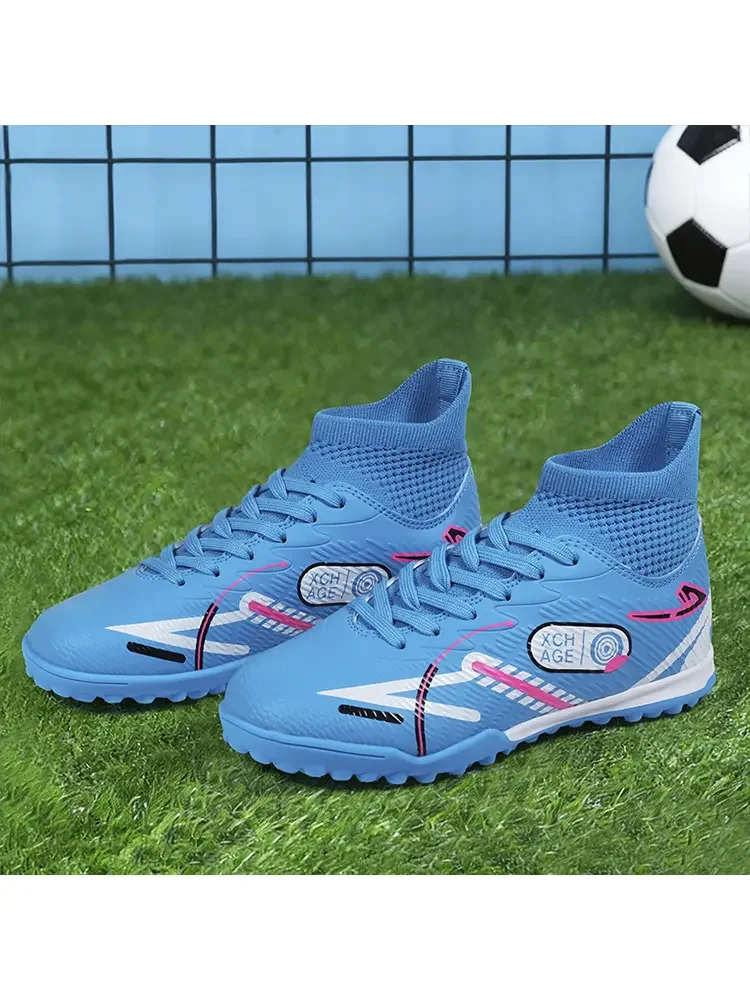 Men Breathable Soccer Training Boots Anti Collision Toe Non Slip Spikes Wear Resistant Grassland Outdoor Football Shoes
Men Breathable Soccer Training Boots Anti Collision Toe Non Slip Spikes Wear Resistant Grassland Outdoor Football Shoes