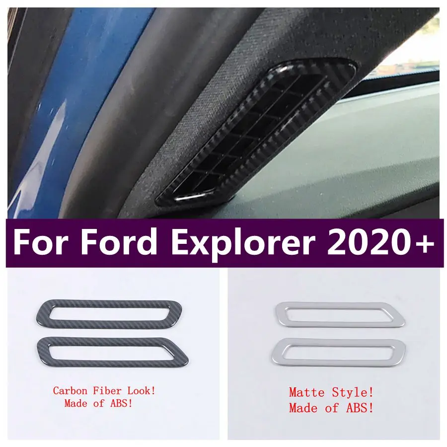Inner Window Pillar A Air Conditioning Outlet AC Vent Decoration Frame Cover Trim For Ford Explorer 2020 - 2023 Car Accessories
Inner Window Pillar A Air Conditioning Outlet AC Vent Decoration Frame Cover Trim For Ford Explorer 2020 - 2023 Car Accessories