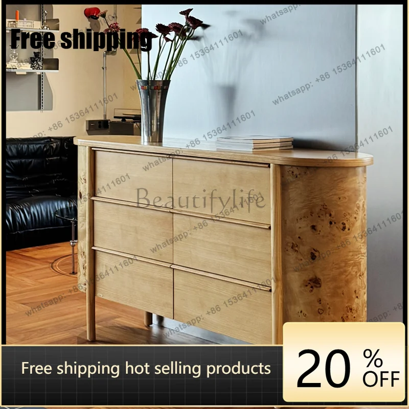 Zj. Italian retro medieval solid wood dining side cabinet Nordic simple entrance cabinet
Zj. Italian retro medieval solid wood dining side cabinet Nordic simple entrance cabinet