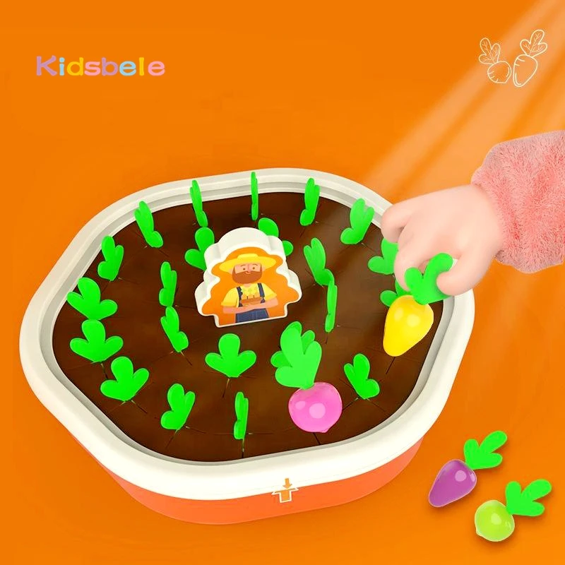 Kids Early Educational Pulling Radish Toy Memory Game Colorful Shape Sorting Montessori Table Game Strength Training Puzzle Toy
Kids Early Educational Pulling Radish Toy Memory Game Colorful Shape Sorting Montessori Table Game Strength Training Puzzle Toy