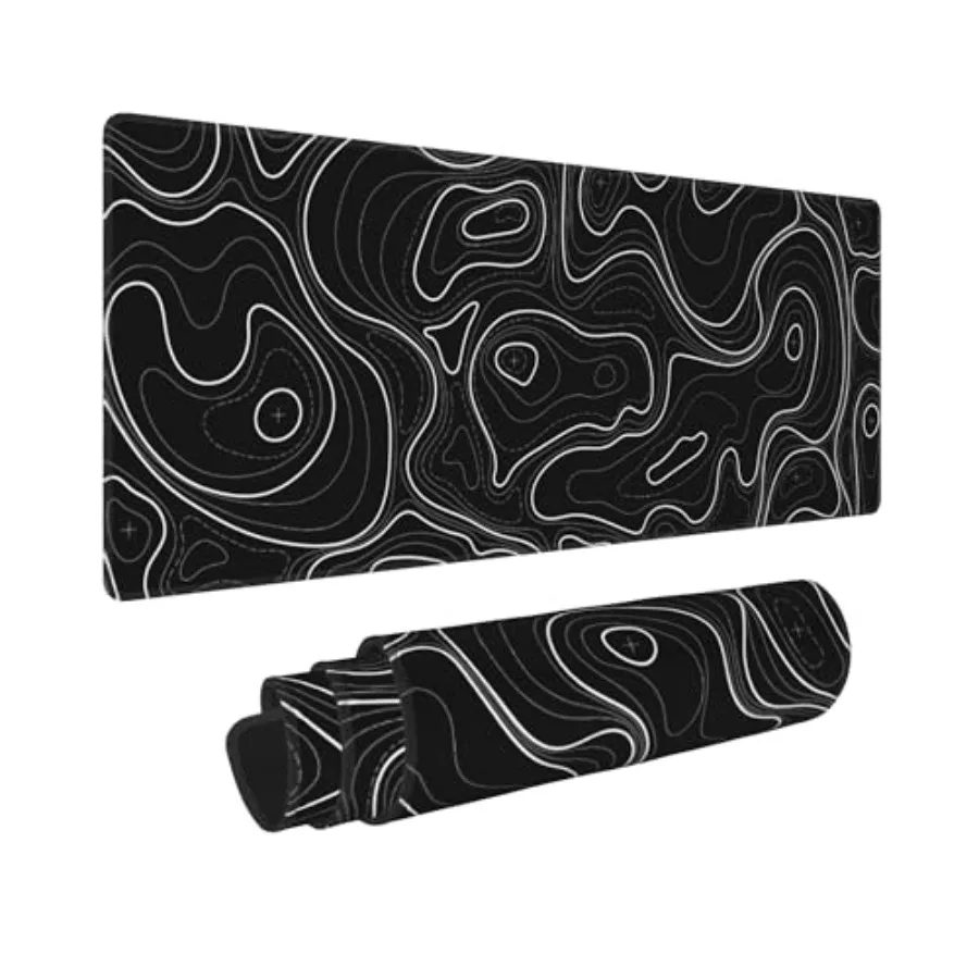 Large Gaming Mouse Pad Contour Mouse Pad Extended XL Long Mousepad Big Desk Mat with Stitched Edges and Nonslip Rubber Base for
Large Gaming Mouse Pad Contour Mouse Pad Extended XL Long Mousepad Big Desk Mat with Stitched Edges and Nonslip Rubber Base for