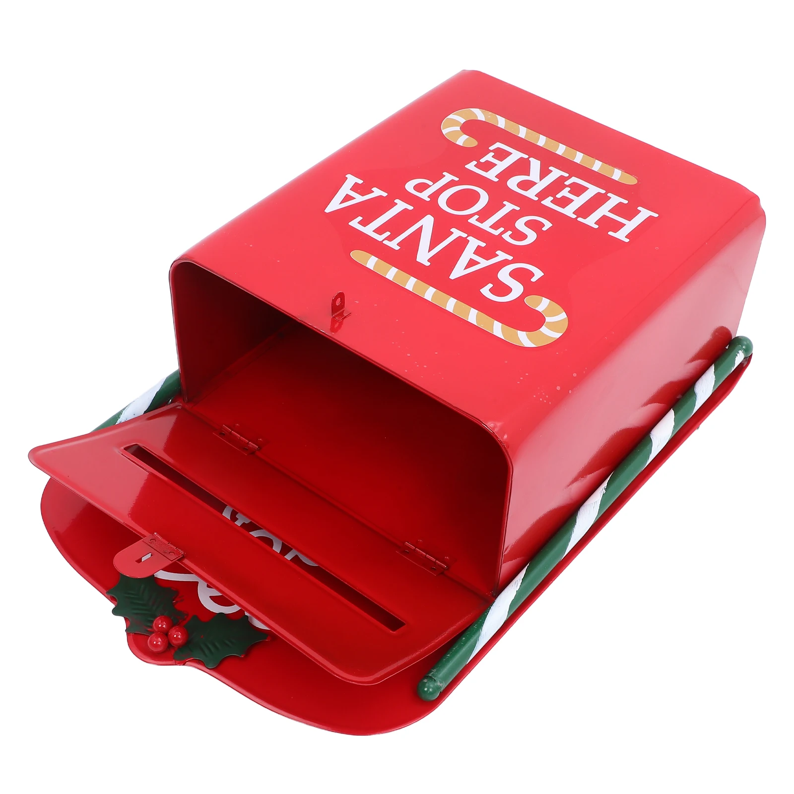Festive Metal Santa Mailbox Red Wall Hanging Christmas Letter Box for Home Decor Gift Vintage Post Box Outdoor Holiday
Festive Metal Santa Mailbox Red Wall Hanging Christmas Letter Box for Home Decor Gift Vintage Post Box Outdoor Holiday