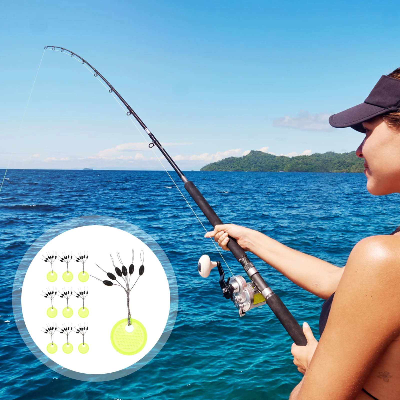 100pcs Olive Shaped Rubber Stoppers Fishing Line Saltwater Tackle Durable Float Stopper Gadgets Lightweight Anti Tangle
100pcs Olive Shaped Rubber Stoppers Fishing Line Saltwater Tackle Durable Float Stopper Gadgets Lightweight Anti Tangle