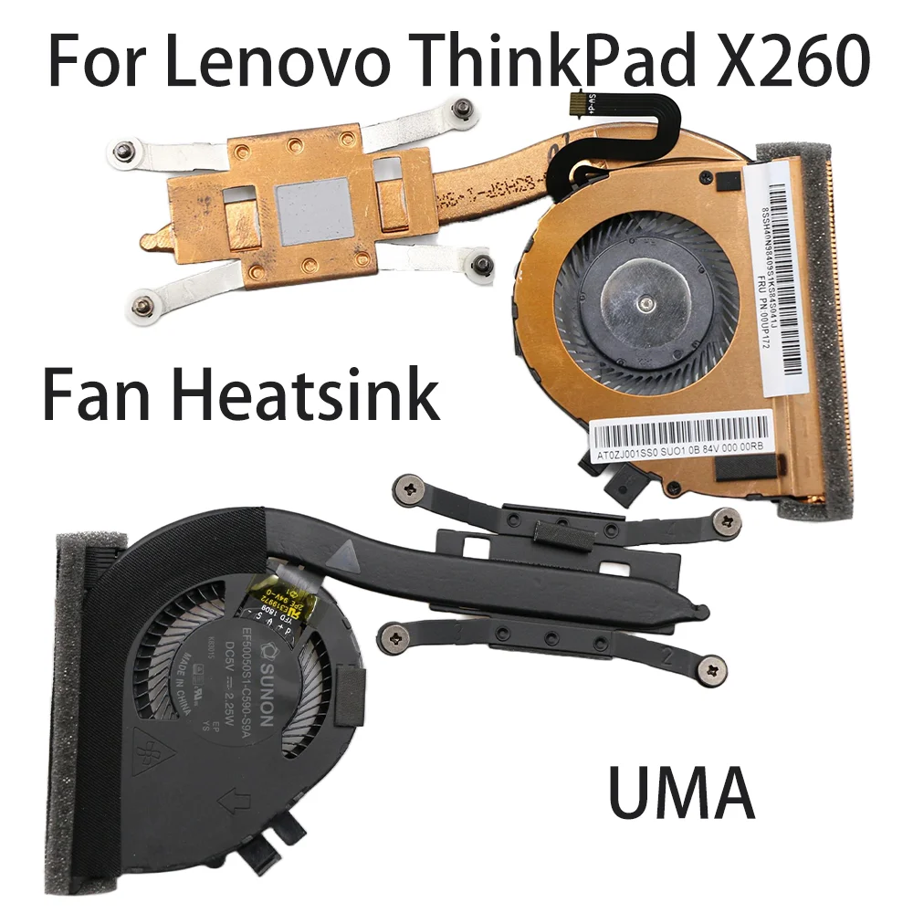 Original For Lenovo ThinkPad X260 Laptop Fan Heatsink CPU Cooler Cooling FRU:00UP171 00UP172 00UP173 01LV720 01LV721 01LV722 UMA
Original For Lenovo ThinkPad X260 Laptop Fan Heatsink CPU Cooler Cooling FRU:00UP171 00UP172 00UP173 01LV720 01LV721 01LV722 UMA