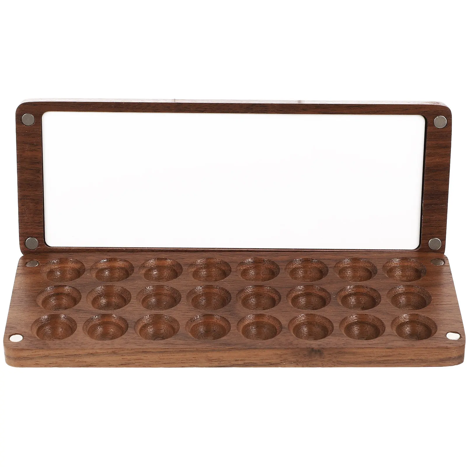 Sturdy Wooden Watercolor Palette Box Pigment Mixing Case Portable Color Holder for Watercolor Gouache Paints Art Supplies
Sturdy Wooden Watercolor Palette Box Pigment Mixing Case Portable Color Holder for Watercolor Gouache Paints Art Supplies