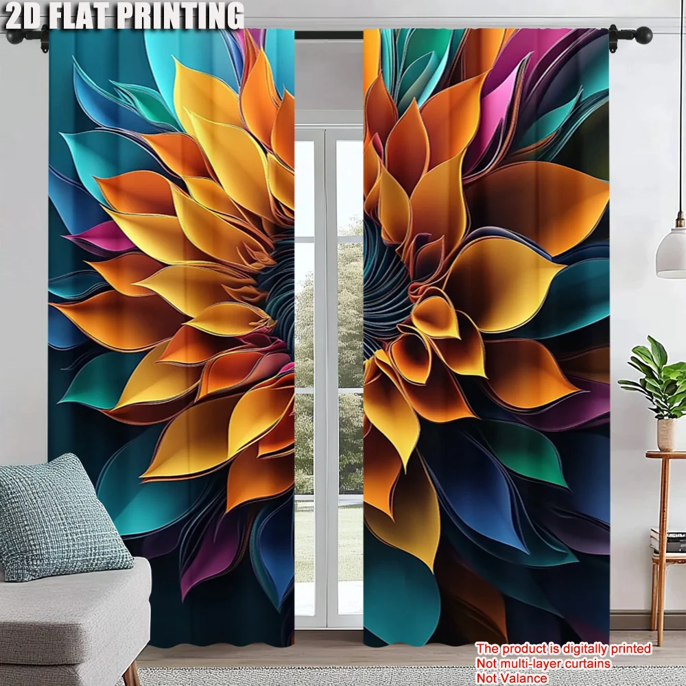 2pc, Window Curtains Vintage Flowers Versatile Polyester Fabric,Without Electricity Party Decorations Suitable for Seasonal
2pc, Window Curtains Vintage Flowers Versatile Polyester Fabric,Without Electricity Party Decorations Suitable for Seasonal
