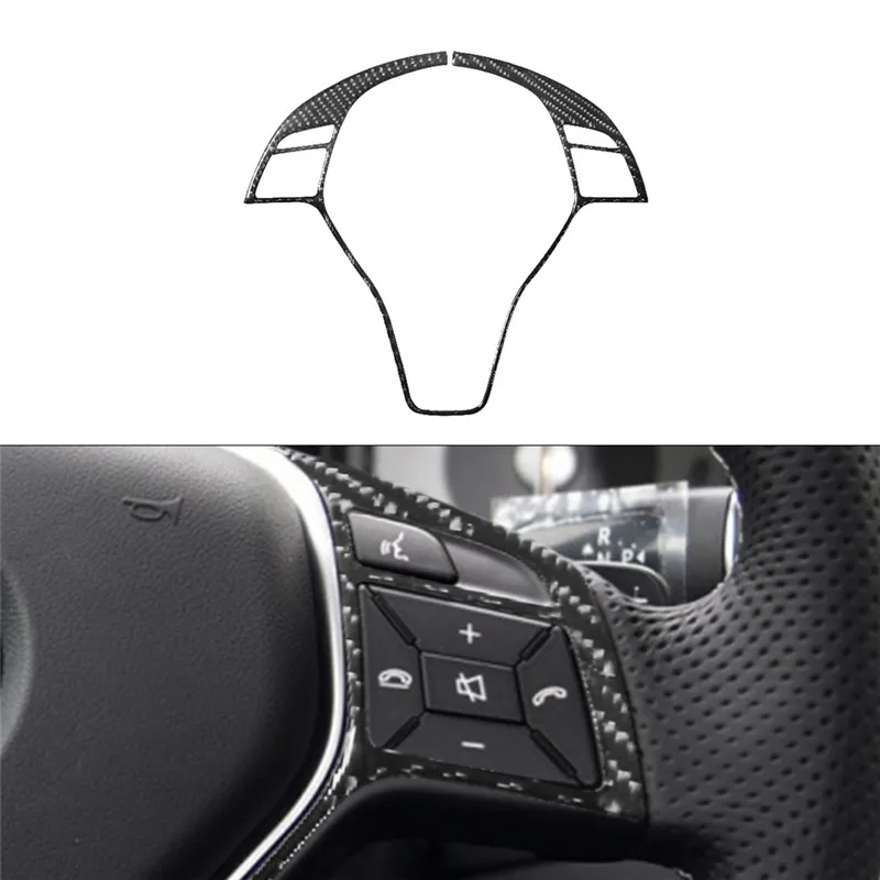 Car Steering Wheel Buttons Switch Panel Frame Carbon Fiber Sticker For Mercedes Benz CLA 2014-2018 GLA 2015 Interior Accessories
Car Steering Wheel Buttons Switch Panel Frame Carbon Fiber Sticker For Mercedes Benz CLA 2014-2018 GLA 2015 Interior Accessories