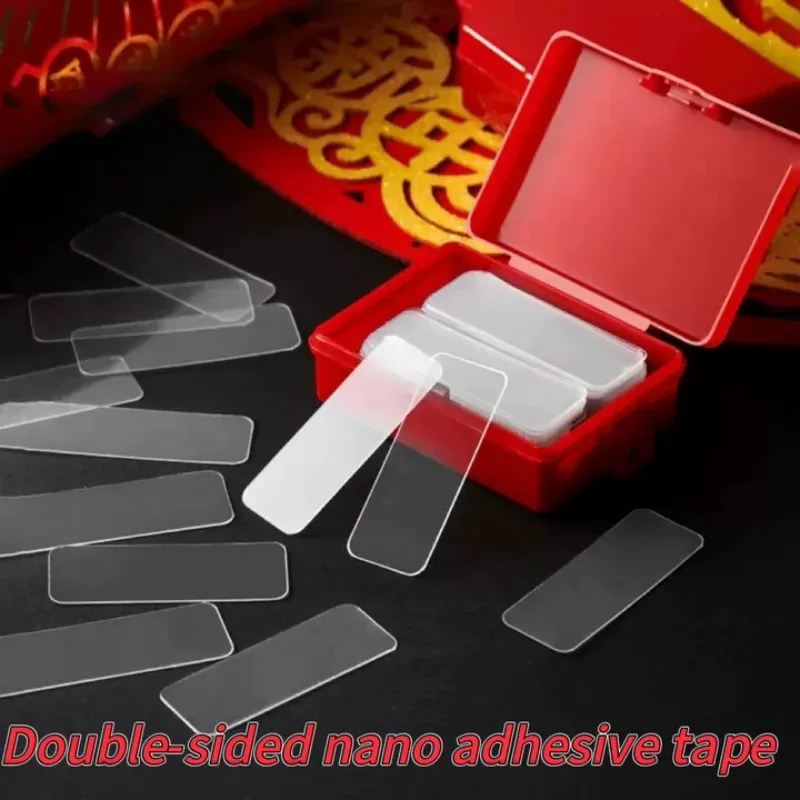 Многофункциональная двусторонняя клейкая лента, водонепроницаемая съемная для стен, новогодние весенние куплеты, многоразовая
Многофункциональная двусторонняя клейкая лента, водонепроницаемая съемная для стен, новогодние весенние куплеты, многоразовая