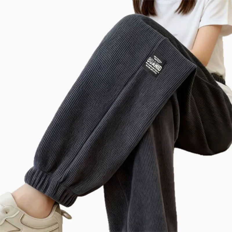 Women Striped Jogger Pants Elastic High Waist Cuffed Ankle Loose Plus Size Casual Sports Trousers Soft Breathable Daily Workout
Women Striped Jogger Pants Elastic High Waist Cuffed Ankle Loose Plus Size Casual Sports Trousers Soft Breathable Daily Workout