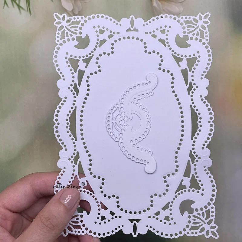 New Lace hole rectangular frame Metal Cutting Dies for DIY Scrapbooking Album Paper Cards Decorative Crafts Embossing Die Cuts
New Lace hole rectangular frame Metal Cutting Dies for DIY Scrapbooking Album Paper Cards Decorative Crafts Embossing Die Cuts