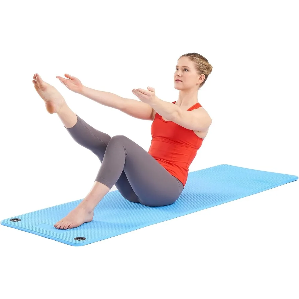 Pro Fitness Mat – ½-Inch Thick Soft Workout Mat for Indoor/Outdoor Use – Non-Slip for Yoga, Pilates & Fitness Training
Pro Fitness Mat – ½-Inch Thick Soft Workout Mat for Indoor/Outdoor Use – Non-Slip for Yoga, Pilates & Fitness Training