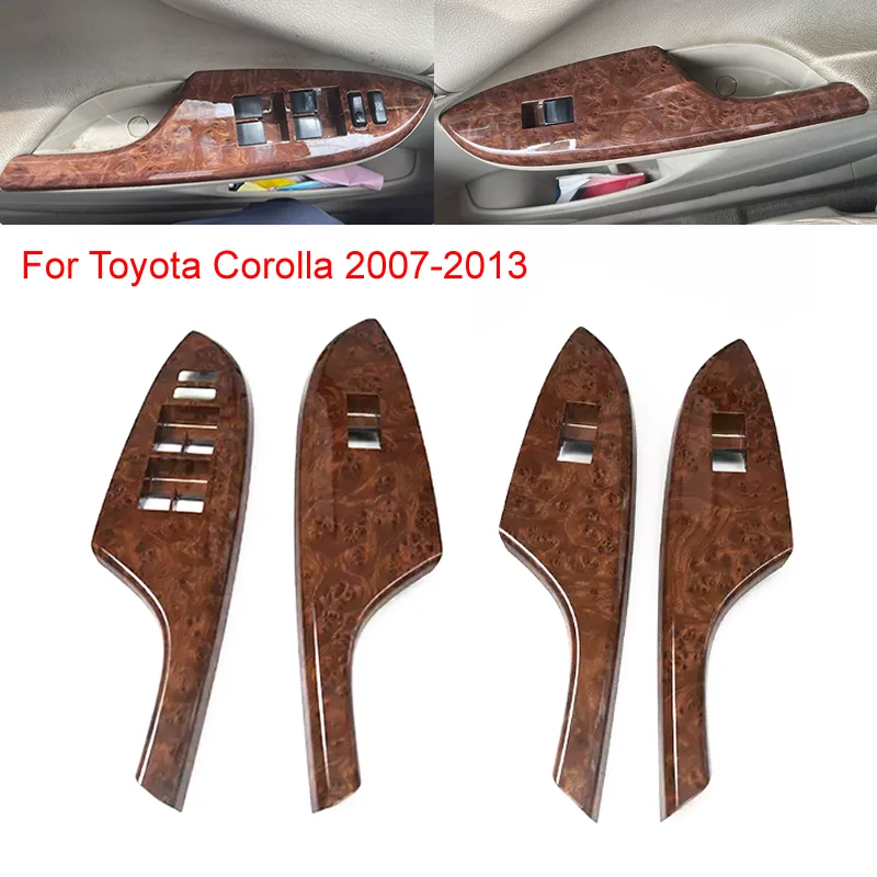 Applicable to Corolla 2007-2013 Peach wood elevator switch panel Car window decorative panel Door lift glass armrest
Applicable to Corolla 2007-2013 Peach wood elevator switch panel Car window decorative panel Door lift glass armrest