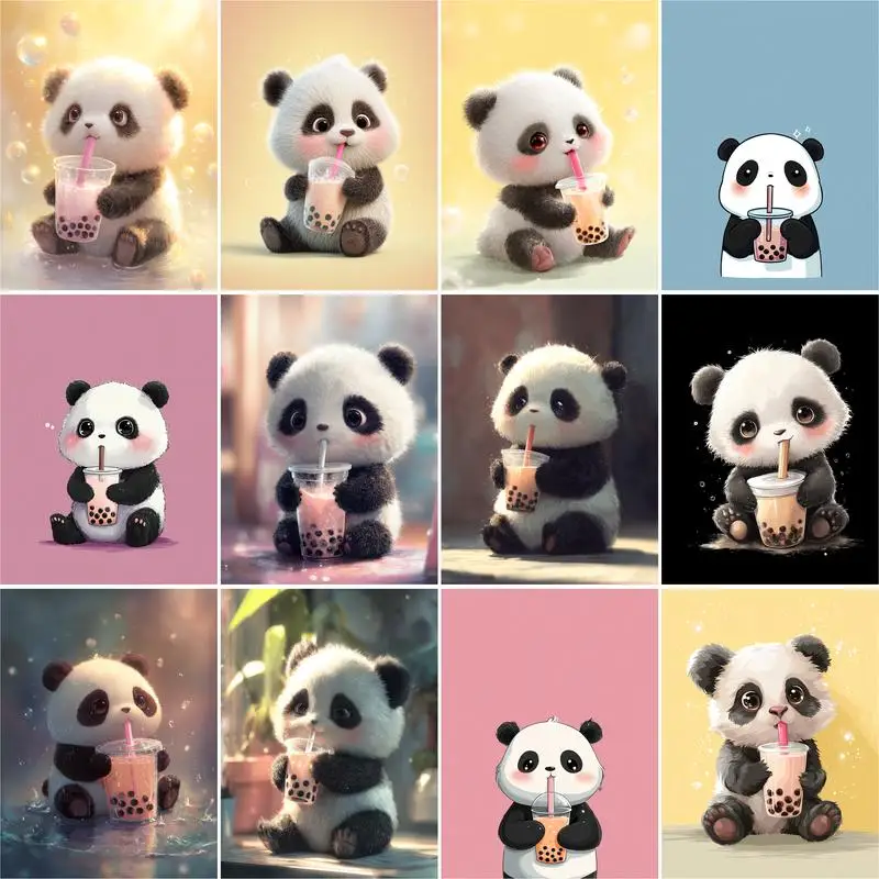 GATYZTORY Paint By Number Panda Drawing On Canvas Hand Painted Painting Art Gift DIY Pictures By Numbers Animal Kits Home Decor
GATYZTORY Paint By Number Panda Drawing On Canvas Hand Painted Painting Art Gift DIY Pictures By Numbers Animal Kits Home Decor