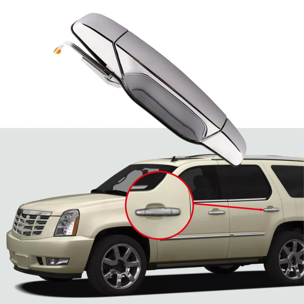 Car Front Rear Left Right Chrome Exterior Door Handle for Chevy Avalanche Tahoe Silverado Cadillac Escalade GMC Sierra 2007-2013
Car Front Rear Left Right Chrome Exterior Door Handle for Chevy Avalanche Tahoe Silverado Cadillac Escalade GMC Sierra 2007-2013