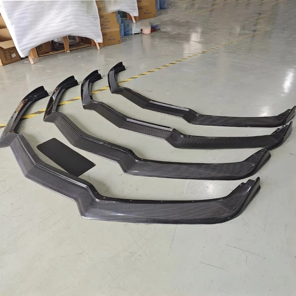 High quality dry carbon fiber front bumper lip Corvette C8 Stingray front lip car bumper
High quality dry carbon fiber front bumper lip Corvette C8 Stingray front lip car bumper