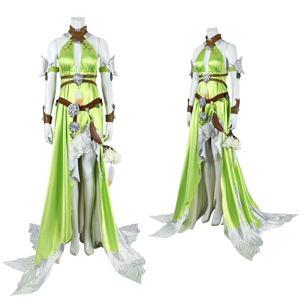 FF14 Nophica Cosplay Costume Fantasy XIV:A Realm Reborn Nophica Sexy Dress and Accessories Christmas Ball Partty Outfit
FF14 Nophica Cosplay Costume Fantasy XIV:A Realm Reborn Nophica Sexy Dress and Accessories Christmas Ball Partty Outfit