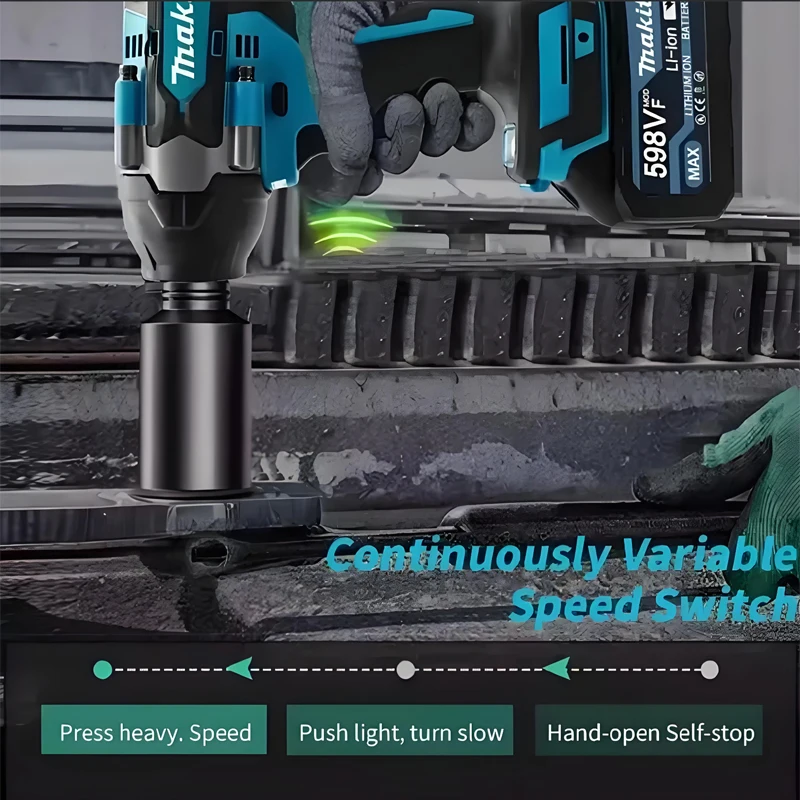 DTW700 Makita Brushless Electric Screwdriver Machine, Rechargeable Drill Driver, 18V Battery and ChargerWood milling cutter.
DTW700 Makita Brushless Electric Screwdriver Machine, Rechargeable Drill Driver, 18V Battery and ChargerWood milling cutter.