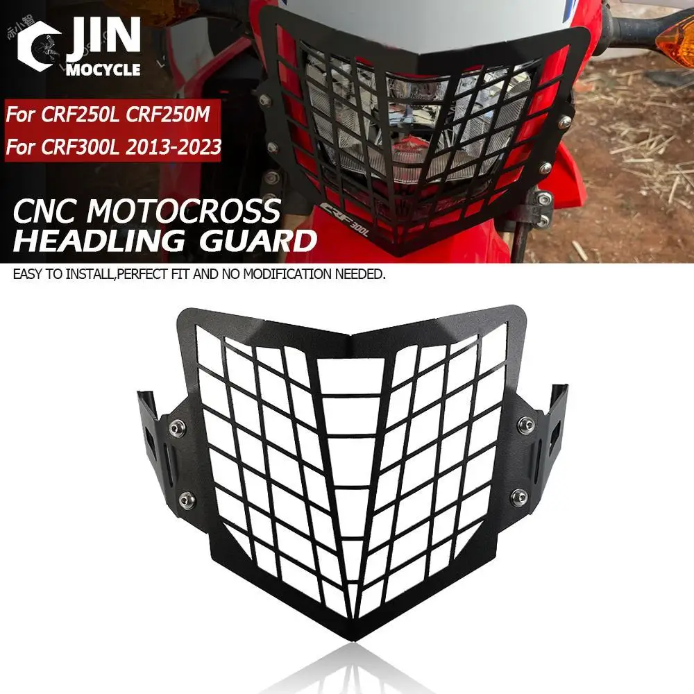 Headlight Grille Guard Protector Cover Motorcycle Accessories Motocross For Honda CRF250L CRF250M 2013-2023 2022 2021 2020 2019
Headlight Grille Guard Protector Cover Motorcycle Accessories Motocross For Honda CRF250L CRF250M 2013-2023 2022 2021 2020 2019