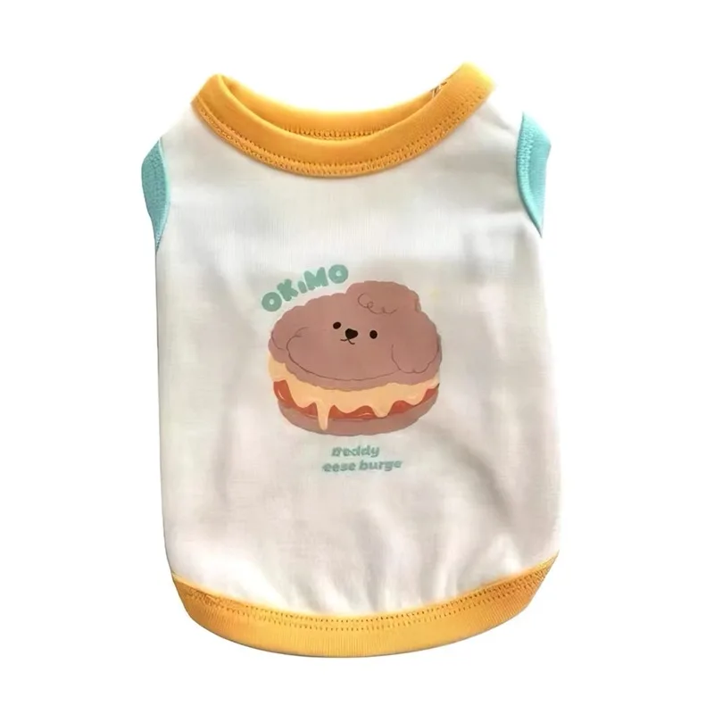 Puppy Cute Breathable Vests Summer Pet Cartoon Pullover Cat Bichon Short Sleeve Teddy Anti-Shedding Clothes
Puppy Cute Breathable Vests Summer Pet Cartoon Pullover Cat Bichon Short Sleeve Teddy Anti-Shedding Clothes